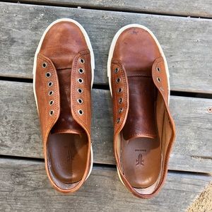 Men’s Frye cognac low top sneaker
